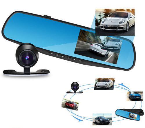 Full HD Rearview Mirror Car Camera Video Recorder Dash Cam Vehicle DVR 1080P