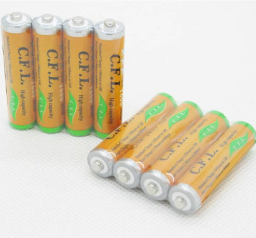 AAA Rechargeable Batteries Pack of 4