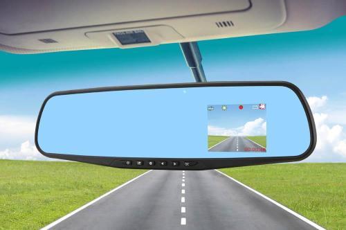 Car DVR Rearview Mirror Car Travel Data Recorder 1080P 2.8 Inch Rearview Mirror Car Recorder