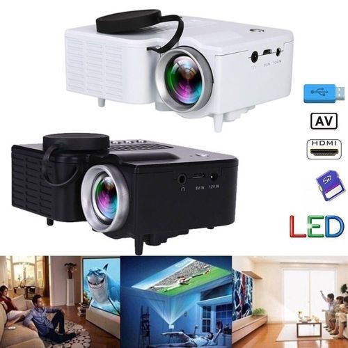 Mini Portable LED Projector Multimedia Home Cinema Theater HDMI AV