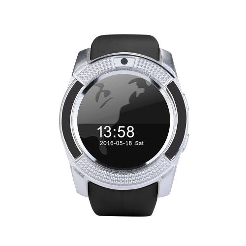 V8 Bluetooth Camera Smart Wrist Watch