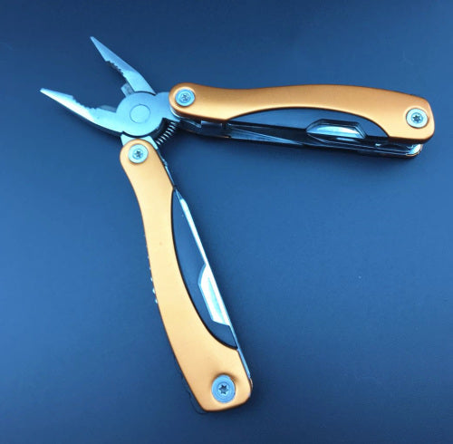 Outdoor Multi-function Folding Pliers Knife Saw Tooth