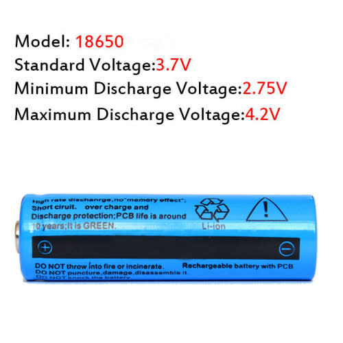 Rechargeable Battery 18650