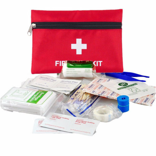 First Aid Emergency Kit Tool Car Auto Medical Camping Home Travel