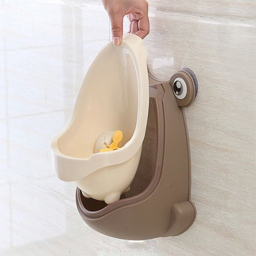 Frog Plastic Baby Children Boys Pee Potty Toilet Training Kids Urinal Bathroom