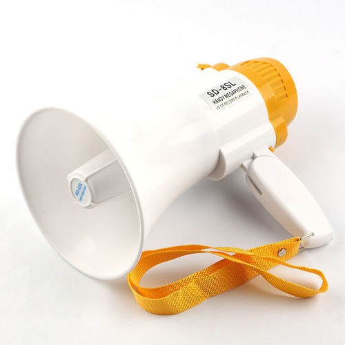 15w Handheld Megaphone Loud Speaker Sports Cheerleading Bullhorn Handy