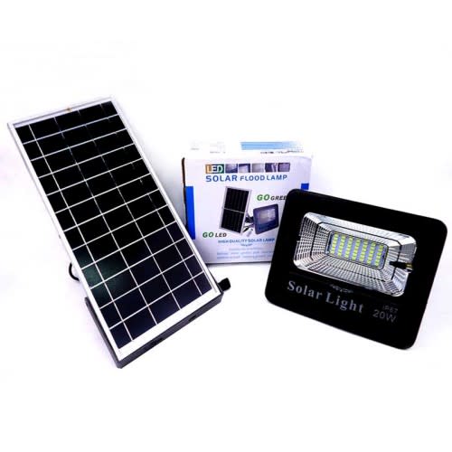 20W Outdoor Solar Power LED Lights Garden Wall Lamp Waterproof