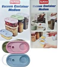 2PCS Vacuum Container Premium Toples Plastik