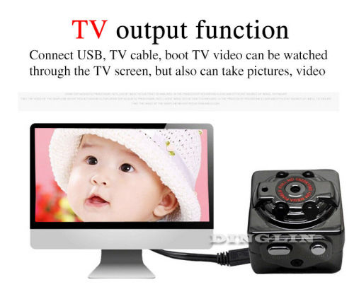 HD Mini Sports DVR Spy Camera Hidden Camcorder IR Night Vision Cam