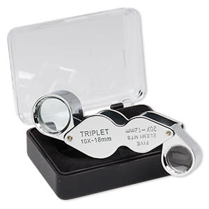 Metal Magnifying Glass 20x and 10x