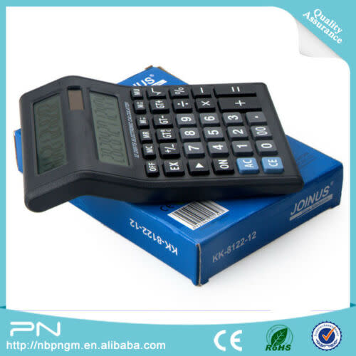 Dual Double Sided Display Screen Calculator by Joinus with 12 Large Digits