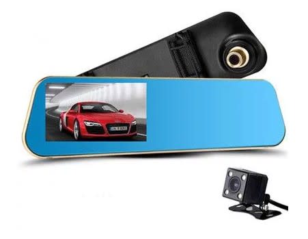 Vehicle Rearview Mirror Dual Channel Recorder