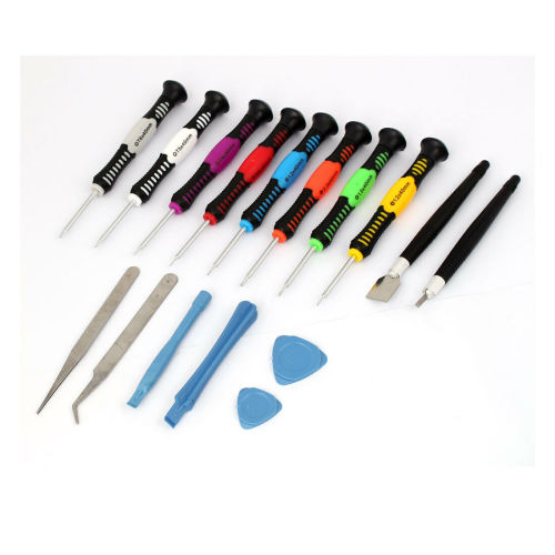 16 in 1 Kit Screwdriver Tweezer Set Versatile Repair Tools for PC PDA Phone