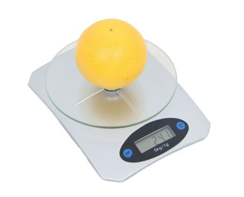 5KG Digital Electronic Glass Kitchen Cooking Food Weighing Scales