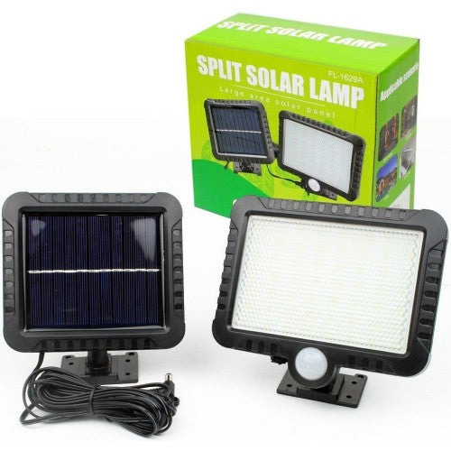 COB 56 LED Solar Split Lamp Motion Sensor Waterproof Outdoor