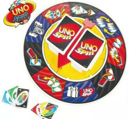 UNO Spin The Next Revolution Of The Classic Family Card Game by Mattel