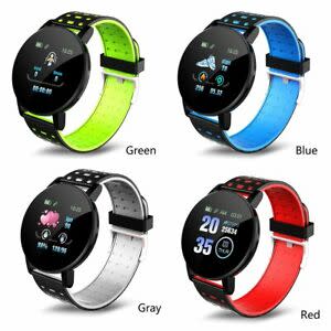 119plus Smart Bracelet Fitness Tracker Heart Rate Blood Pressure Monitor watch