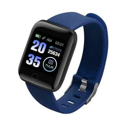 116-PLUS Smart Watch Waterproof Health Tracking Fitness Smart Bracelet