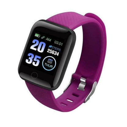 116-PLUS Smart Watch Waterproof Health Tracking Fitness Smart Bracelet