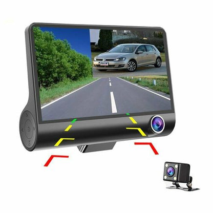 1080P 4 Dual Lens HD Car DVR Rearview Video Dash Cam Recorder Camera G-Sensor