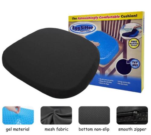 Home Egg Sitter Seat Car Seat Cushion Non-Slip Cover Breathable Honeycomb Design