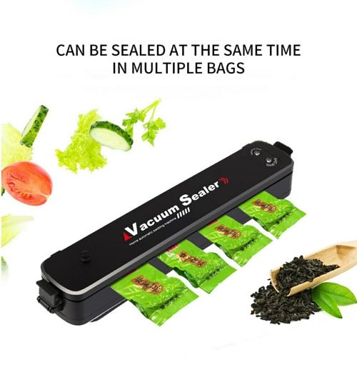 Electric Food Vacuum Sealer Bag Sealer Packaging Minimal Kitchen Supplies