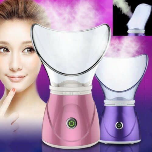 Electric Machine Facial Steamer& Nasal Mask? Face Spray