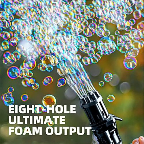 Electric Bubble Gun Soap Bubbles For Children Magic Bubble Outdoor Toys