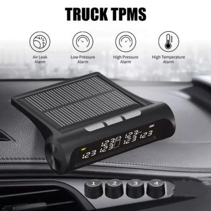 Solar Wireless Tire Pressure Monitoring System TPMS