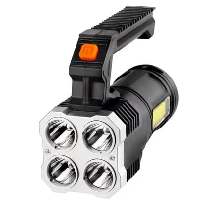 LED Rechargeable Torch Multi-Functional Torch Portable Torch Flashlight