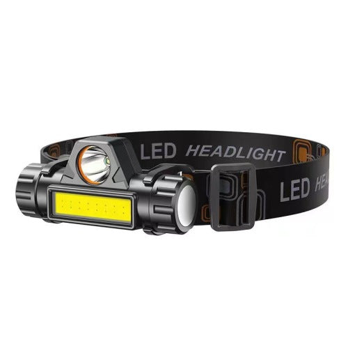 ﻿USB Rechargeable Headlight Head Flashlight LED Headlight