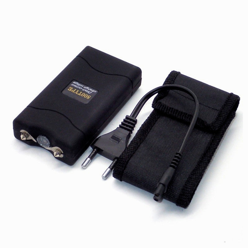 Rechargeable Stun Gun With LED Torch