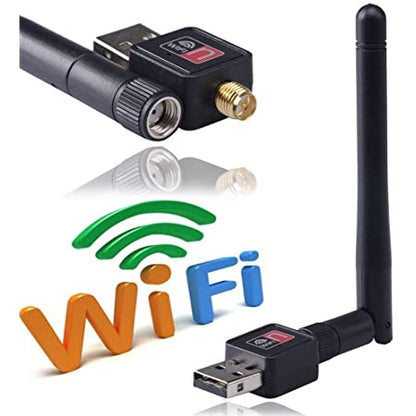 Mini USB WiFi Wireless Adapter Network LAN Card 802.11n/g/b 150Mbps With Antenna