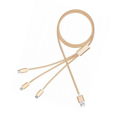 3 in1 Multi USB Charger Charging Cable For iPhone Android Type-c